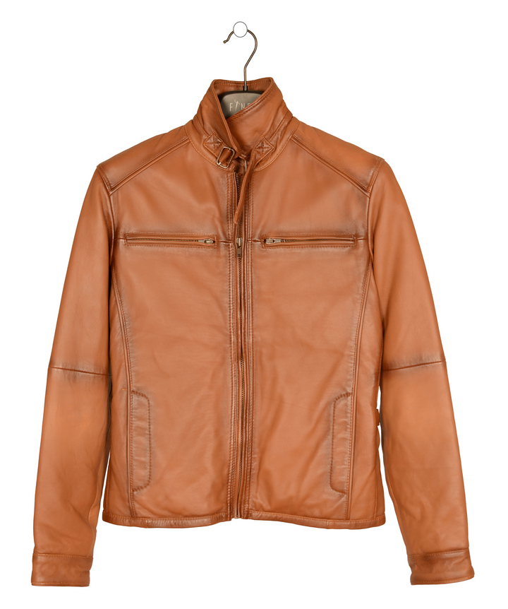 Classy Waxed Biker