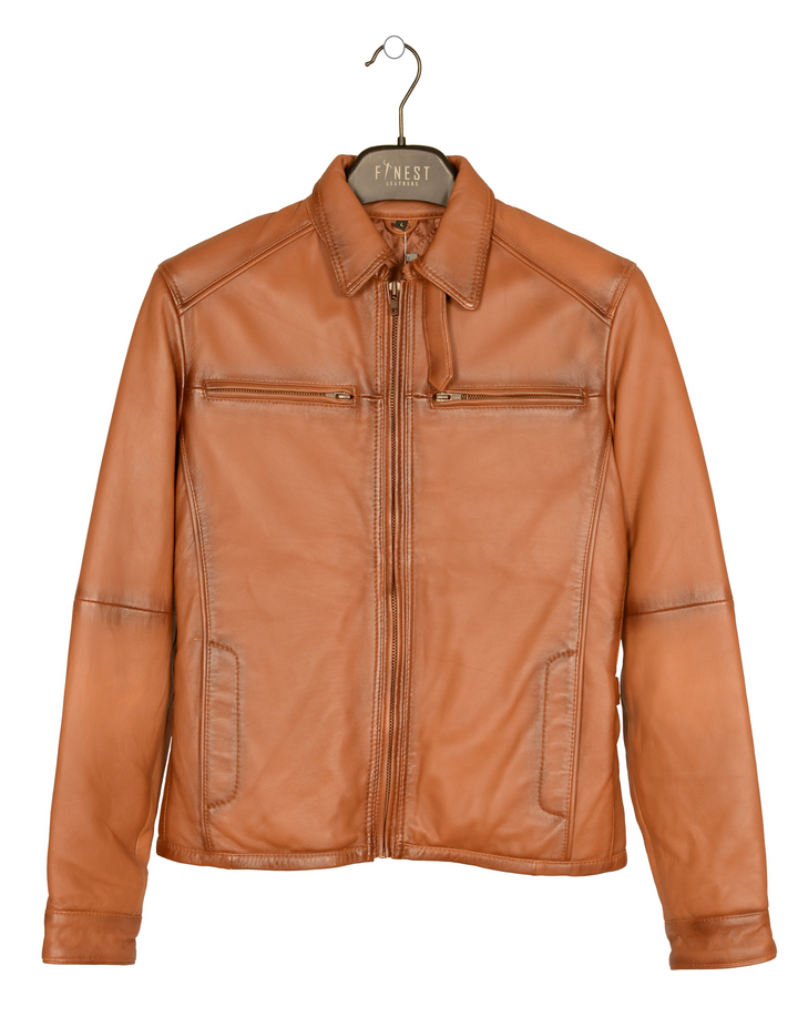 Classy Waxed Biker